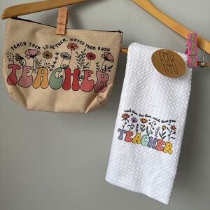 Teacher towel and teacher pouch